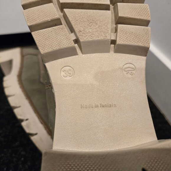 Rieker Fall/Winter Green Lace Up Ankle Boot - Womens 8 - Picture 5 of 9